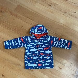 Hatley Size 4 terry lined rain jacket